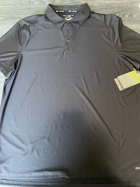 tek gear Black Men's Performance Polo Shirt